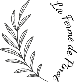 Logo Ferme de Pinot sans demi-cercle vert